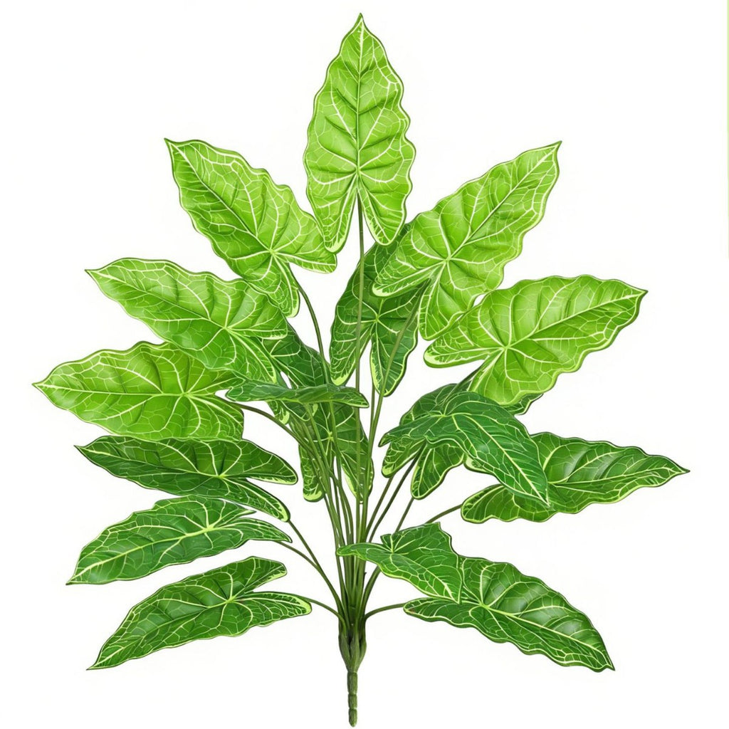 Plante Artificielle Colocasia, Décor Élégant pour Intérieur et Extérieur, 60 cm