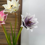 Fleur artificielle de colombine, tige unique de 70 cm, décoration élégante pour mariage et intérieur