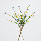 Bouquet de baies artificielles, 6 tiges avec 18 baies (50 cm), décoration intérieure style champêtre