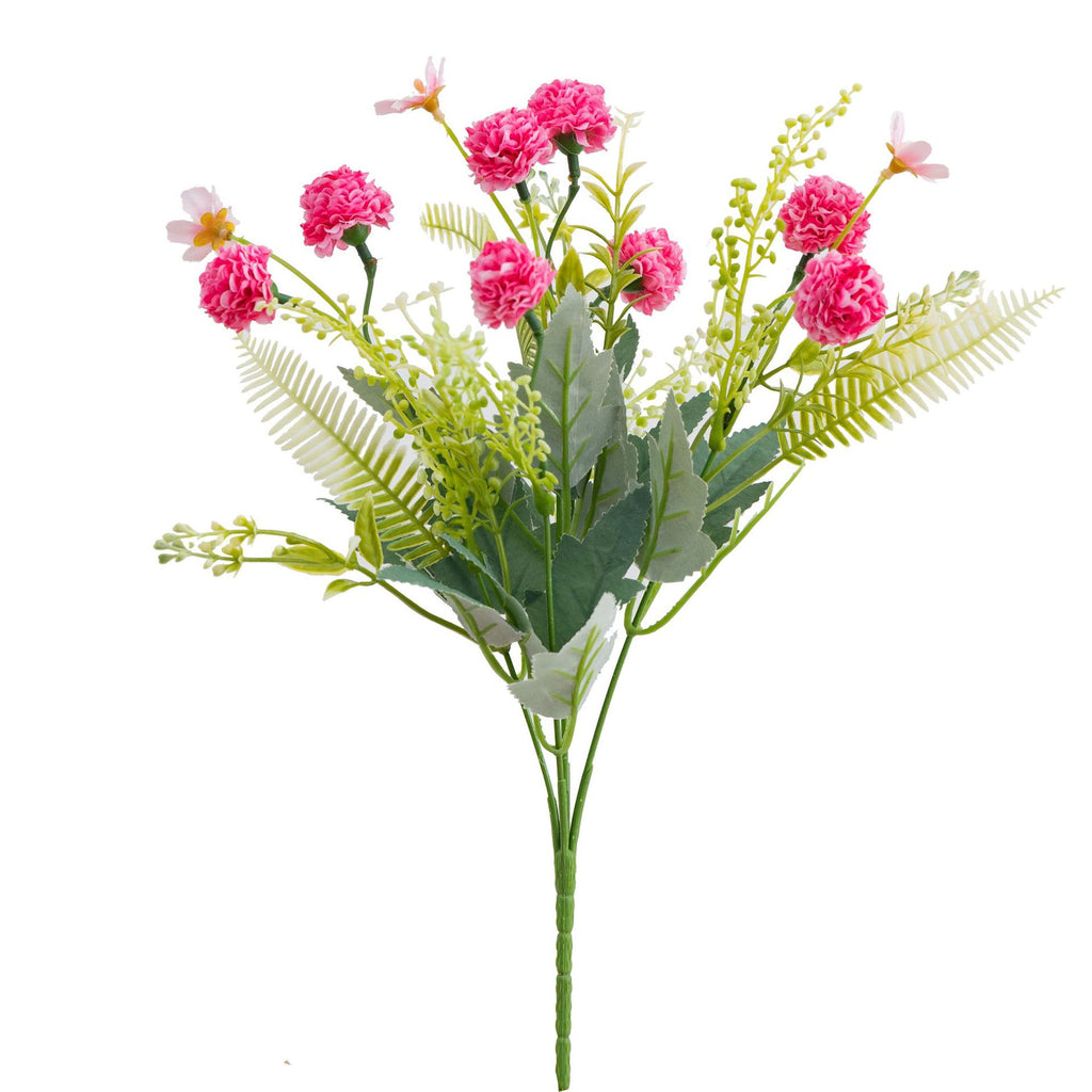 Fleurs artificielles pissenlit et hortensia, bouquet de 8 têtes, 36 cm, décoration intérieure et extérieure, mariage, événements, sans entretien