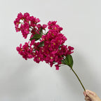 Fleur artificielle en polyester teinté, branche de pommier du Japon (74 cm), décoration intérieure élégante, mariage, maison, café
