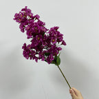 Fleur artificielle en polyester teinté, branche de pommier du Japon (74 cm), décoration intérieure élégante, mariage, maison, café