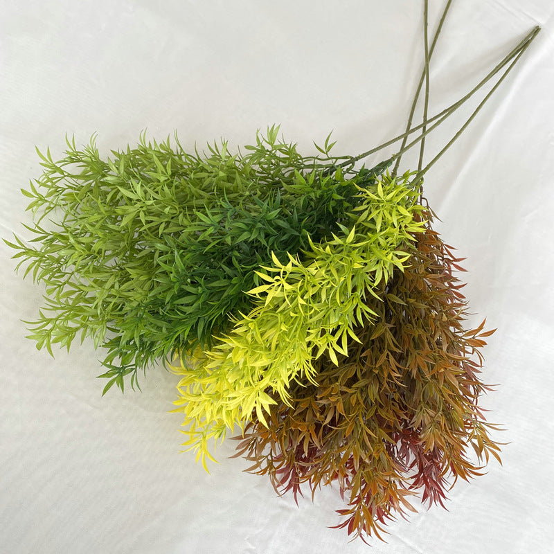 Tige unique de fausse herbe étoilée, 82 cm, plastique, décoration intérieure, mariage, commerce