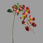 Branche de fleurs de cornouiller artificielles en soie, 85 cm, décoration élégante pour maison, mariage ou boutique, 9 fleurs par tige