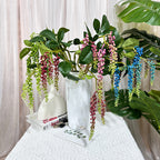 Plante Artificielle en Latex, Tige Unique avec 6 Fruits, 82 cm, Décoration Élégante pour Mariage, Maison ou Espace Commercial