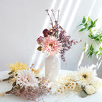Bouquet de Pivoines en Soie Artificielle, 32 cm, 3 Fleurs, Décoration Intérieure