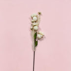 Magnolia artificiel en soie polyester, 3 fleurs, 50 cm, décoration intérieure, mariage, événement