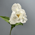 Fleur artificielle Iris en PU, tige unique de 64 cm, décoration élégante pour mariage, maison et extérieur