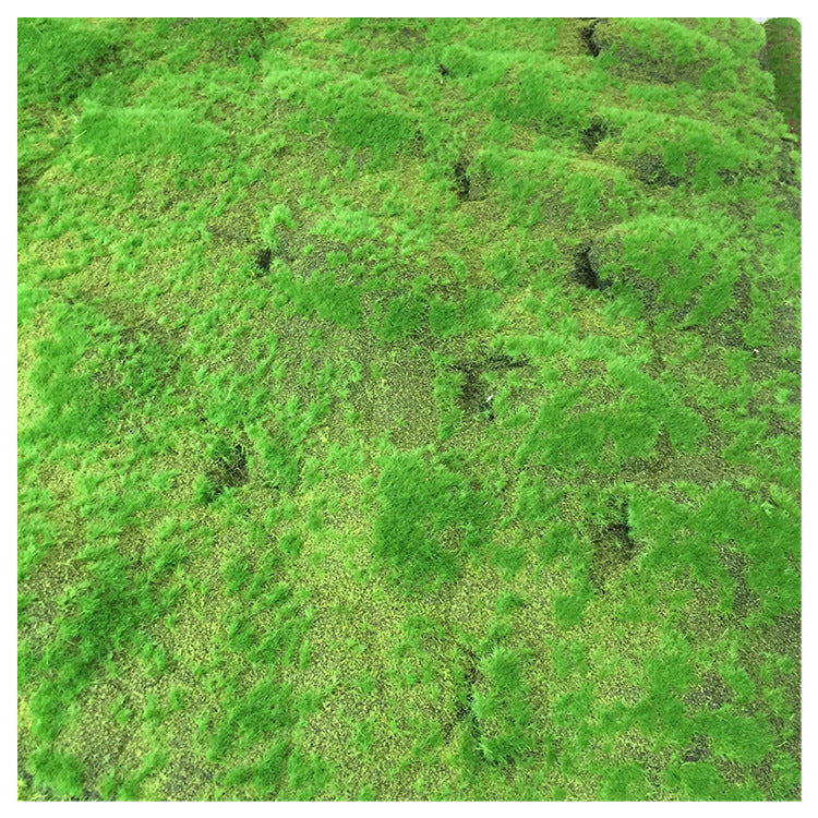 Tapis de mousse artificielle en simili velours, 100 cm x 100 cm, décoration murale ou au sol