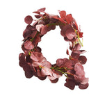 Liane artificielle en feuilles d'eucalyptus, 190 cm, idéale pour mariages et décoration intérieure