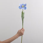 Tulipe artificielle en PU, tige unique, 65 cm de haut, idéale pour les mariages et la décoration intérieure