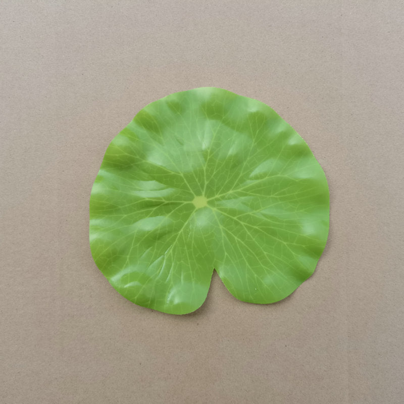 Feuille de lotus artificielle, décoration intérieure et extérieure, 40 cm, plastique, style campagne