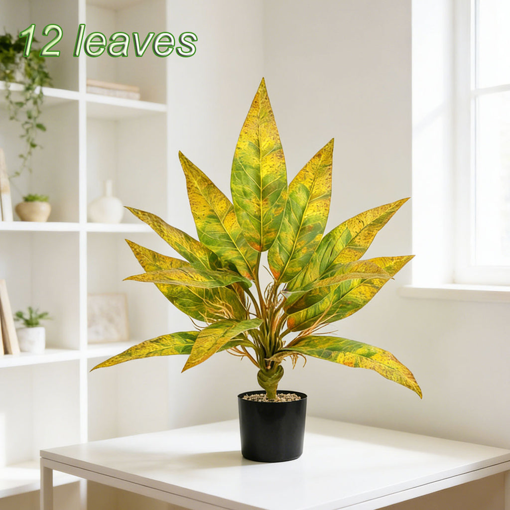 Plante Artificielle Sansevieria, 40 cm, Décoration Intérieure et Extérieure, Style Moderne Nordique