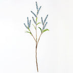 Branche artificielle sel et poivre, 110 cm, décoration intérieure élégante, mariage et événements