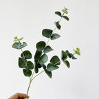 3 Branches d'Eucalyptus Artificiel, 45 cm, Décor d'Intérieur, Mariage, Élégance Naturelle