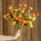 Fleurs artificielles marguerite, décoration intérieure et extérieure, 52 cm, idéal pour mariages, terrasses et espaces commerciaux