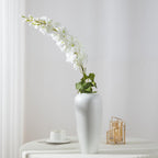 Fleur artificielle Delphinium, 115 cm, style moderne, tissu en polyester, idéal pour mariages et décoration intérieure