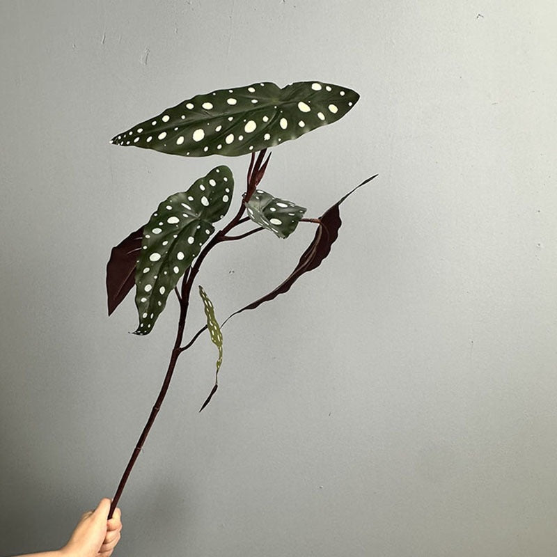 Bouquet de bégonias artificiels, 71 cm, décoration élégante pour mariage, événements et intérieur