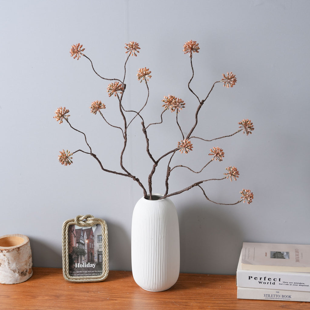 Fleurs Artificielles en Baies, Branche de 73,5 cm, Décoration Élégante pour Mariage, Maison ou Bureau