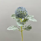 Fleur artificielle Chrysanthème Boule, Tige Unique, 37 cm, Polyester Soie, Décoration Intérieure, Mariage, Bureau