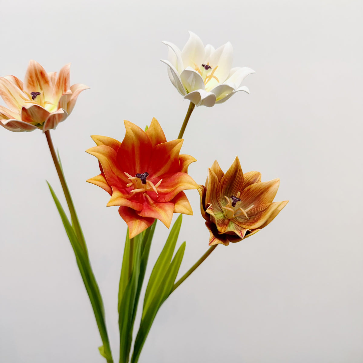 Tulipe Artificielle, Tige Unique de 69 cm, Décoration Élégante pour Maison, Mariage ou Espace Commercial