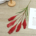 Tige artificielle Pampas 50 cm, décoration élégante pour mariage, maison, extérieur, couleur naturelle