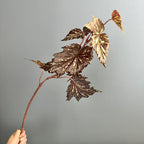 Bouquet de bégonias artificiels, 71 cm, décoration élégante pour mariage, événements et intérieur