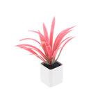 Plante artificielle mini ananas en pot, décoration d'intérieur, 7 cm