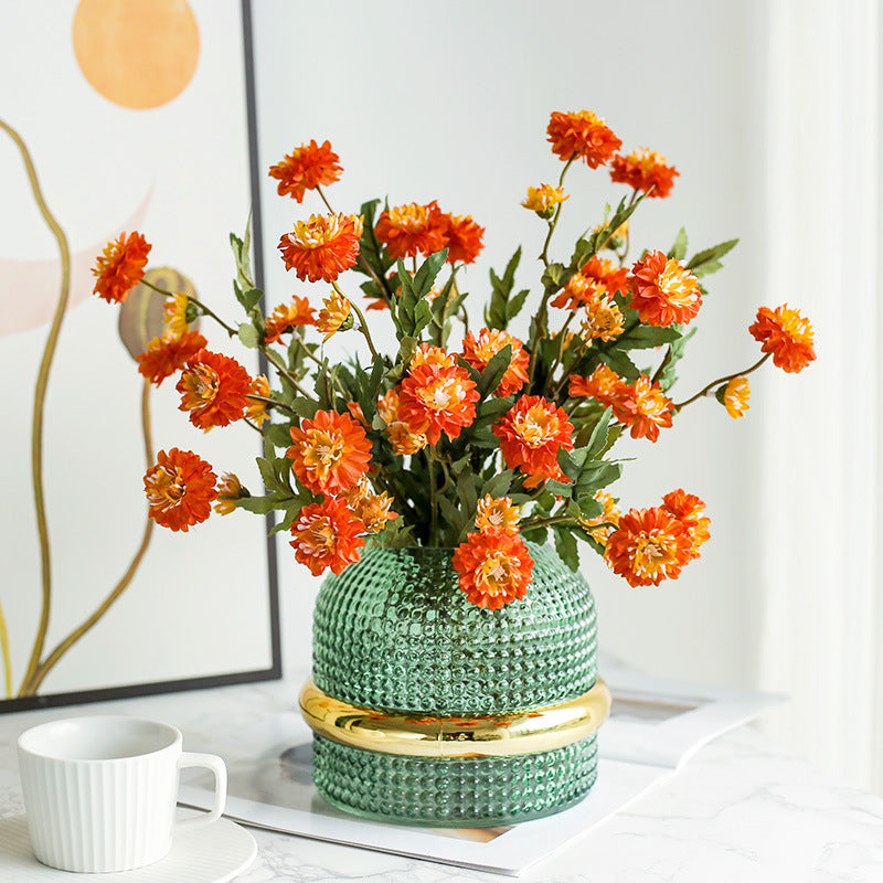 Fleurs artificielles marguerite, décoration intérieure et extérieure, 52 cm, idéal pour mariages, terrasses et espaces commerciaux