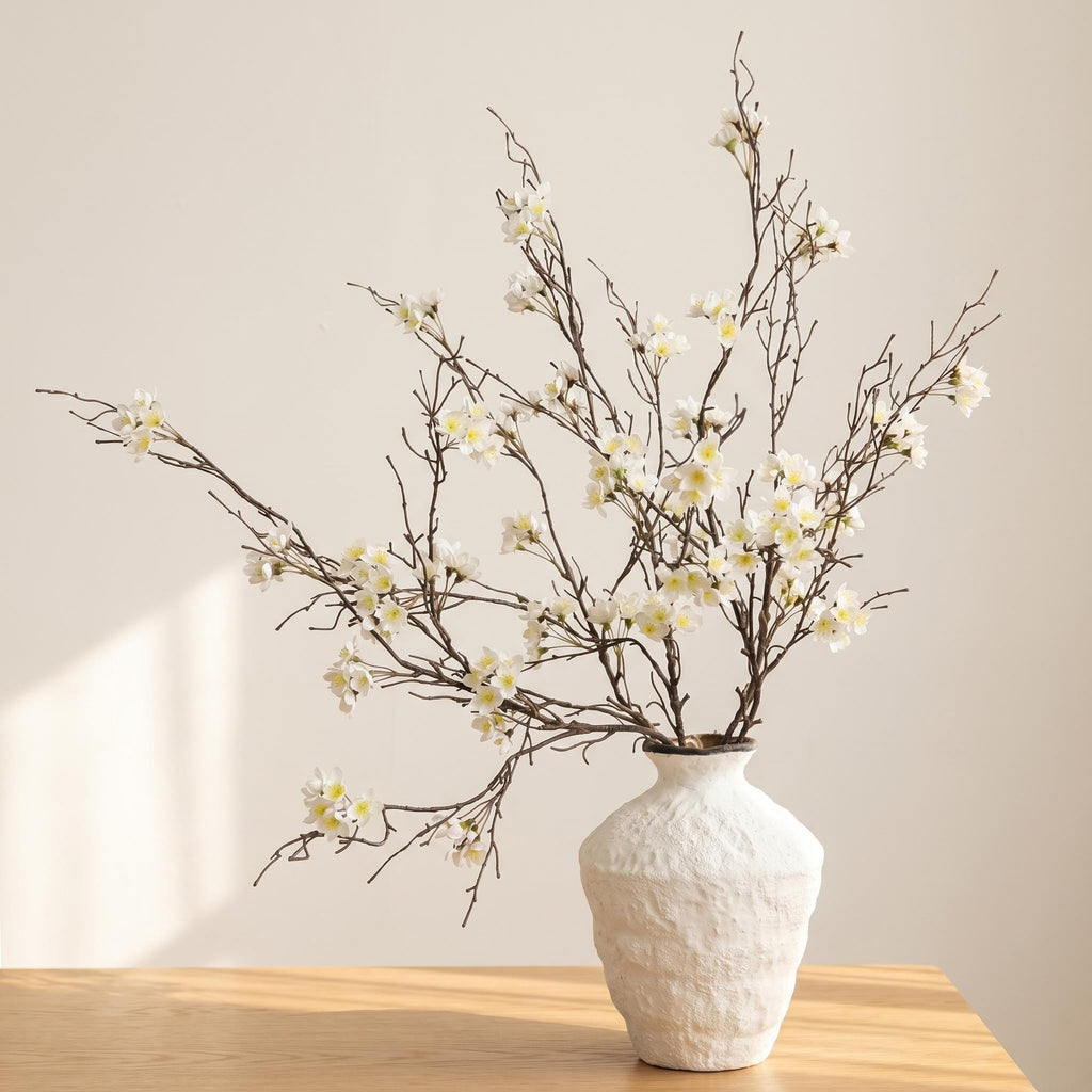 Branche de prunier artificielle, 80 cm, décoration intérieure élégante