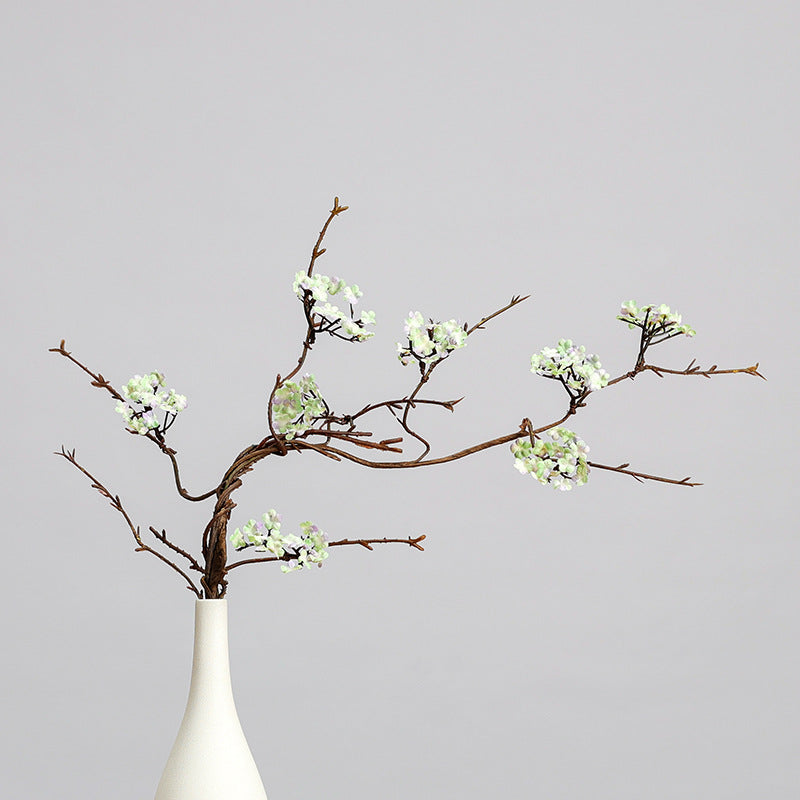 Branche de cerisier artificielle, 87 cm, décoration intérieure, style campagne chic