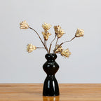Fleur séchée Protea Cynaroides à tige unique, 44 cm, décoration intérieure élégante