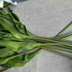 Fleur artificielle Iris en PU, tige unique de 64 cm, décoration élégante pour mariage, maison et extérieur