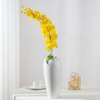 Fleur artificielle Delphinium, 115 cm, style moderne, tissu en polyester, idéal pour mariages et décoration intérieure