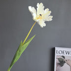 Tulipe artificielle en latex, tige unique, 68 cm, décoration intérieure/extérieure, mariage, événements