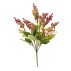 Bouquet de baies sauvages en mousse, 7 têtes, 40 cm, décoration intérieure élégante