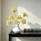 Fleur artificielle d'agapanthe, tige unique, 60 cm, décoration intérieure élégante