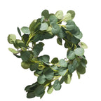 Liane artificielle en feuilles d'eucalyptus, 190 cm, idéale pour mariages et décoration intérieure