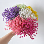 10 branches de gypsophile artificielle, 30 cm, décoration de mariage, bouquet de mariée, décoration de table, cadeau d'entreprise, style champêtre