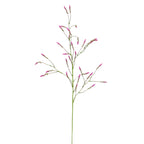 Tige unique de fleur artificielle en plastique, lavande et renouée, 123 cm, décoration intérieure et événementielle