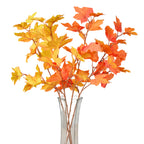 Feuille d'érable artificielle, 70 cm, décoration intérieure élégante pour Noël, mariage et boutique