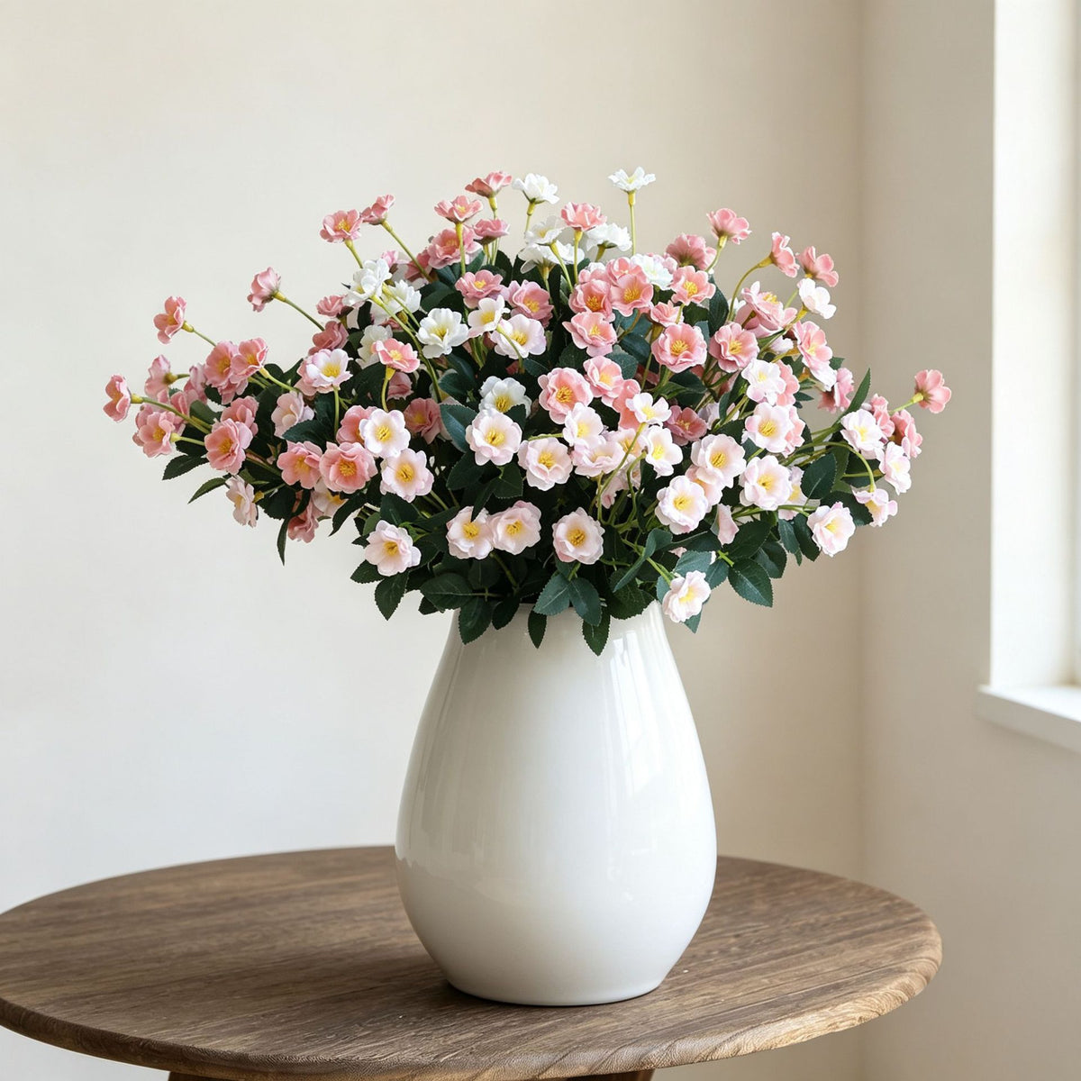 Bouquet de roses artificielles haut de gamme, 37 cm, décoration intérieure extérieure, mariage, événement, cadeau, style français vintage