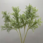 Branche de cinéraire argentée artificielle, 60 cm, décoration intérieure et extérieure