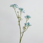Fleurs artificielles Delphinium, bouquet de 55 cm, décoration intérieure, mariage, événements