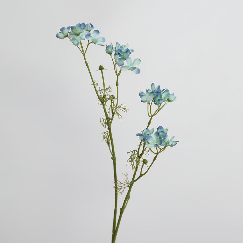 Fleurs artificielles Delphinium, bouquet de 55 cm, décoration intérieure, mariage, événements