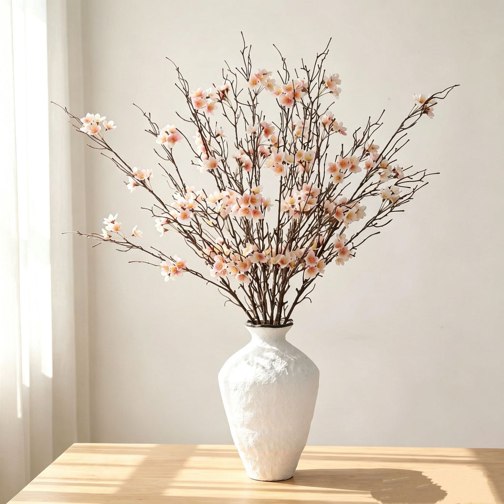 Branche de prunier artificielle, 80 cm, décoration intérieure élégante
