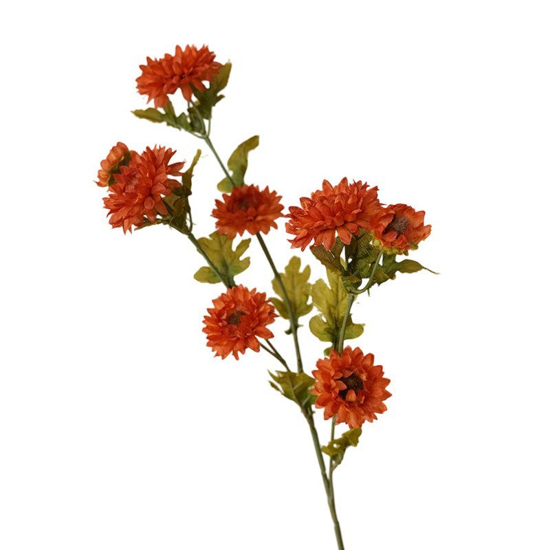 Bouquet de marguerites artificielles en soie, 54 cm, 8 fleurs, décoration intérieure, ambiance élégante et sans entretien