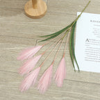 Tige artificielle Pampas 50 cm, décoration élégante pour mariage, maison, extérieur, couleur naturelle
