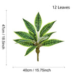Plante Artificielle Sansevieria, 40 cm, Décoration Intérieure et Extérieure, Style Moderne Nordique