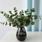 3 Branches d'Eucalyptus Artificiel, 45 cm, Décor d'Intérieur, Mariage, Élégance Naturelle
